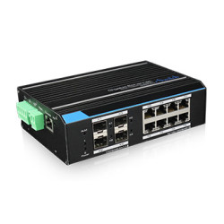 8 prievadų pramoninis komutatorius UTEPO UTP7308GE SWITCHUTEPOUTP7308GE