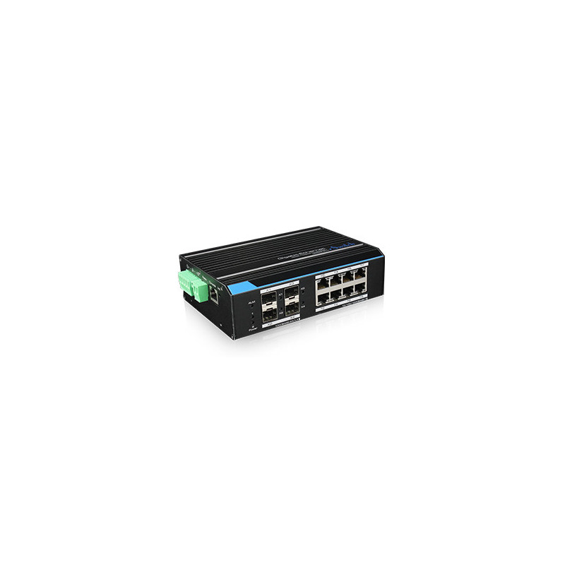 8 prievadų pramoninis komutatorius UTEPO UTP7308GE SWITCHUTEPOUTP7308GE