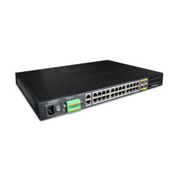 24 prievadų pramoninis komutatorius UTEPO UTP7624GE-IE SWITCHUTP7624GEIE
