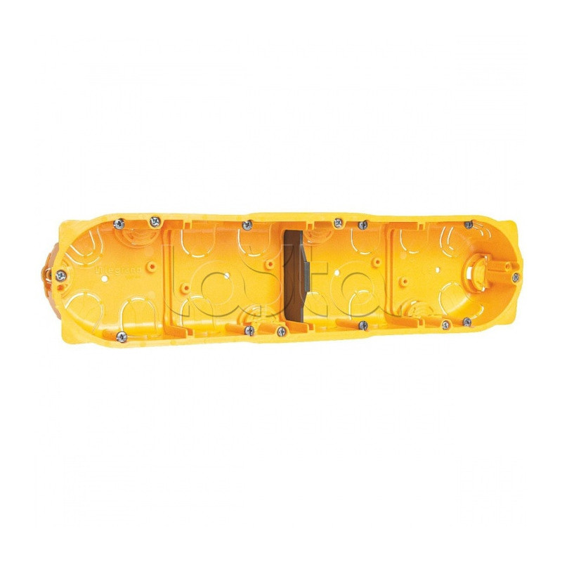 4 vietų dėžutė į gipsą Legrand 080054 (40mm) LGIPSAS4V