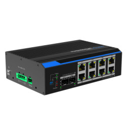 8 prievadų pramoninis komutatorius UTEPO UTP7208GE SWITCHUTP7208GE
