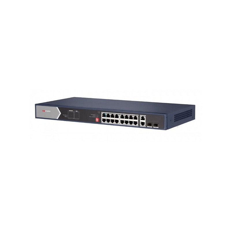 Hikvision 20 prievadų 16 PoE prievadų komutatorius DS-3E0520HP-E SWITCHDS3E0520HPE