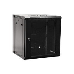 Komutacinė pakabinama spinta 19" 9U 600x450 (juoda) KS9U600X450PAKTSJ