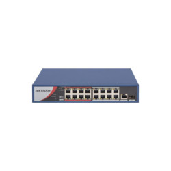 Hikvision 18 prievadų 16 PoE prievadų komutatorius DS-3E0318P-E/M(B) SWITCHDS3E0318PEMB