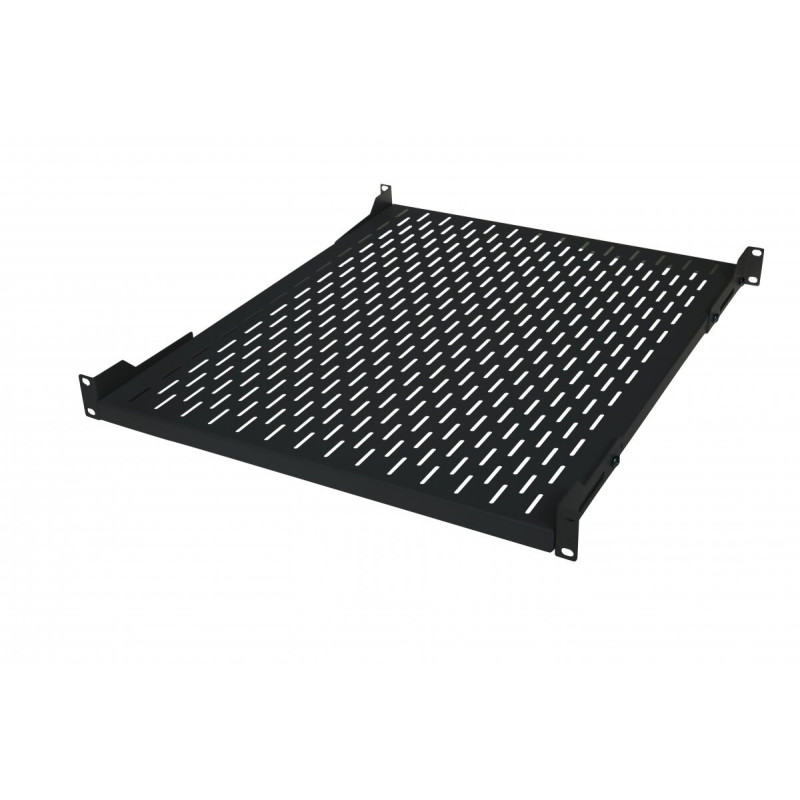 Stacionari lentyna 19" 1U L650 (juoda) SL191U650850BL