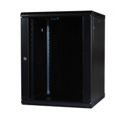 Komutacinė pakabinama spinta 19" 12U 600x450x635 (surinkta) (juoda) KS12U600X450PAKTSJ