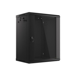 Komutacinė spinta 19'' pakabinama 15U 600x450x770 (nesurinkta, juoda) KS15U600X450PAKNJSW