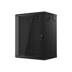Komutacinė spinta 19'' pakabinama 15U 600x600x770 (nesurinkta, juoda) KS15U600X600PAKNJSW