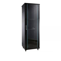 Komutacinė spinta 19'' pastatoma 37U 600x600x1833 (nesurinkta, juoda) KS37U600X600PASTNJTO