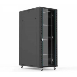 Komutacinė spinta 19'' pastatoma 42U 800x800x2050 (nesurinkta, juoda) KS42U800X800PASTTJIS