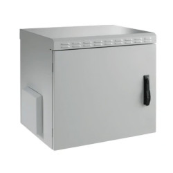 Komutacinė spinta 19'' pakabinama 12U 600x600x630 (pramoninė, be stiklo) KS12U600X600X630IP55