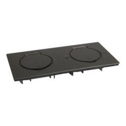 Grindinė dėžė 4mod. Legrand 089752 (&scaron;lifuoto rudo plieno) L089752