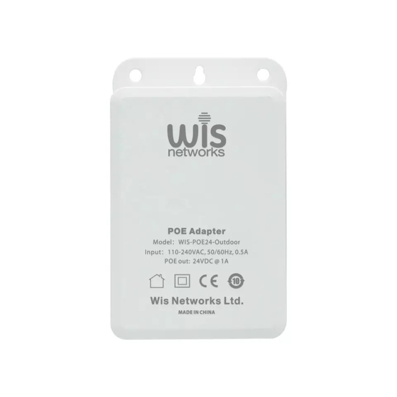 1 PoE prievado komutatorius WISNET WIS-POE48-Outdoor SWITCHWISWISPOE48O