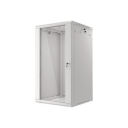 Komutacinė spinta 19'' pakabinama 22U 600x600x1079 (RAL7035, nesurinkta) KS22U600X600PAKTS