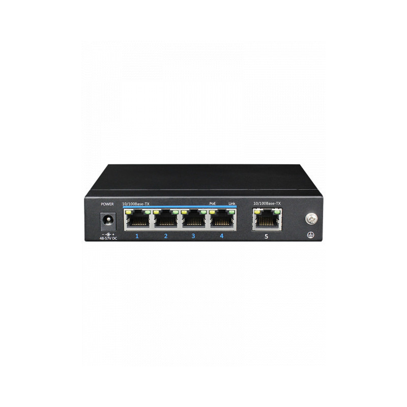 4 prievadų, 4 PoE komutatorius UTEPO UTP3-SW0401-TP60 SWITCHUTEPOUTP3SW0401TP60