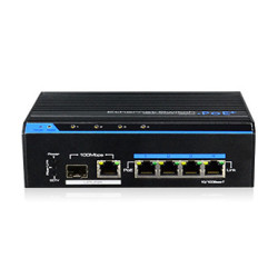 4 prievadų, 4 PoE pramoninis komutatorius UTEPO UTP7204E-POE-A1 SWITCHUTP7204E-POE-A1