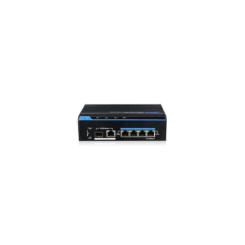 4 prievadų, 4 PoE pramoninis komutatorius UTEPO UTP7204E-POE-A1 SWITCHUTP7204E-POE-A1