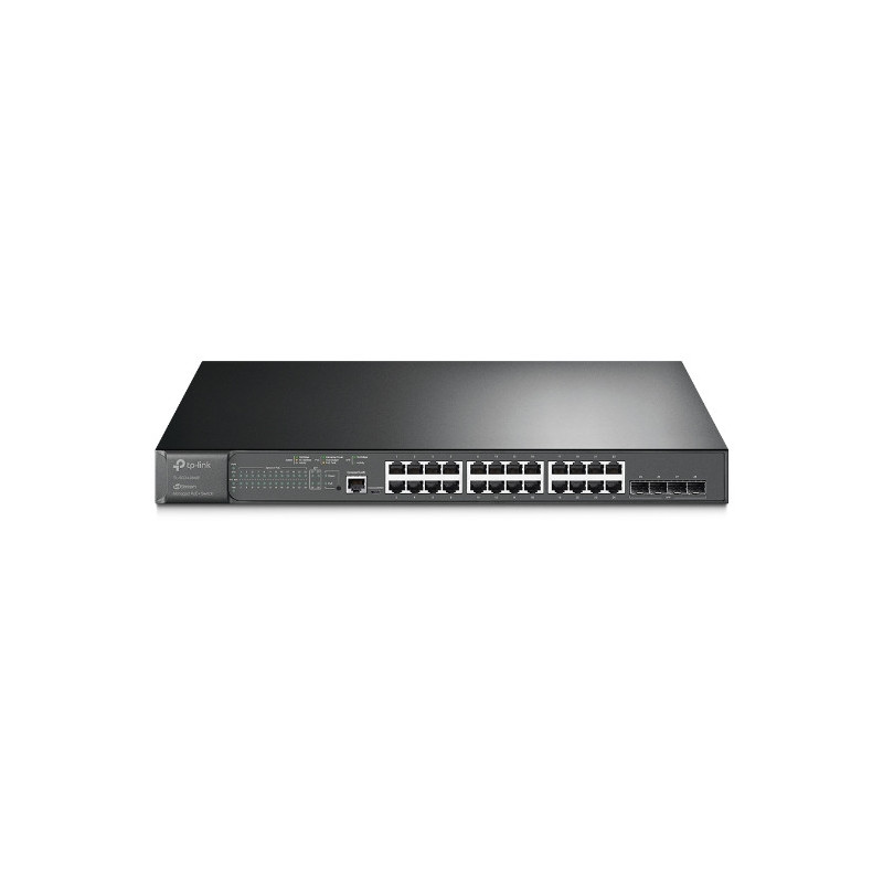 28 prievadų komutatorius TP-LINK TL-SG3428MP SWITCHTPLINKTLSG3428MP
