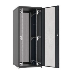Serverinė spinta EFB 19" 42U 800x1200x2055 (juoda, nesurinkta, perforuotos durys) KSSERV42U800X1200EFBPRO