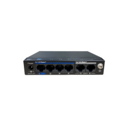 6 prievadų, 4 PoE prievadų komutatorius Utepo UTP3106TS-PSB SWITCHUTP3106PSB