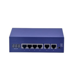 6 prievadų komutatorius Acorid LS5306P (4 PoE, 2 Uplink, 1.2 Gbps) SWITCHACLS1710PE