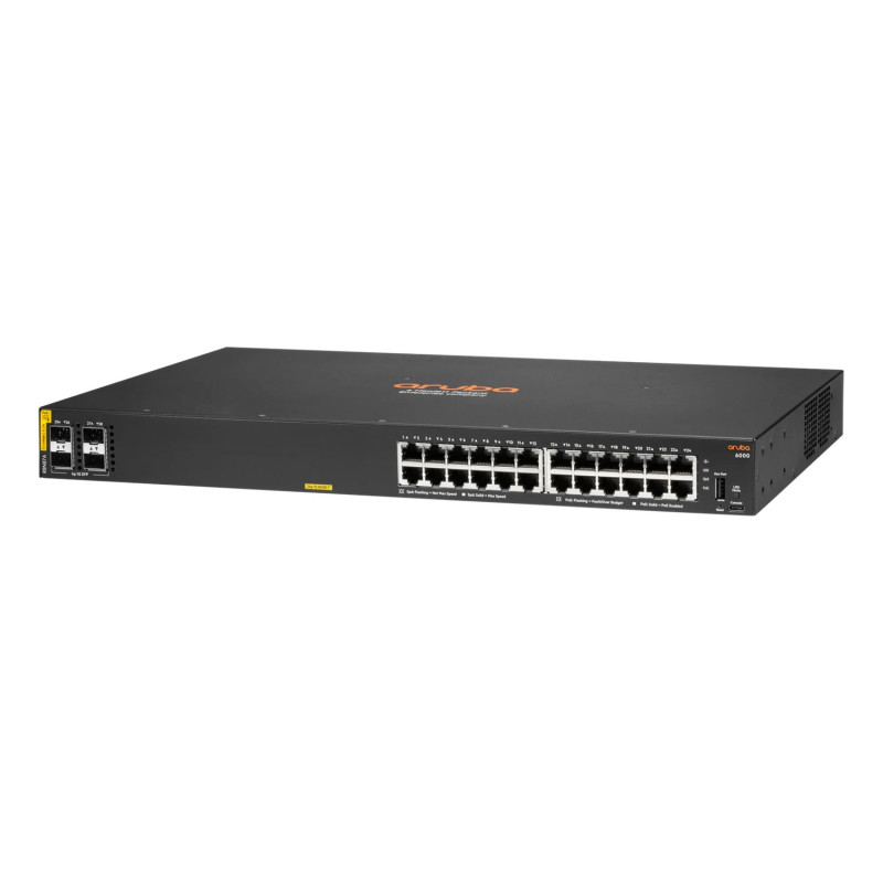 28 prievadų komutatorius HPE R8N87A Aruba 6000 SWITCHPARUBA6000R8N87A