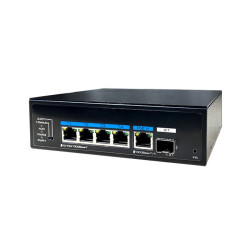 6 prievadų, 4 PoE komutatorius UTEPO UTP6306TS-PSD-W  SWITCHUTP6306TSPSDW