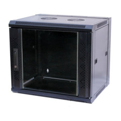 Komutacinė pakabinama spinta 19" 15U 600x450x769 (nesurinkta, juoda) KS15U600x450PAKJNE