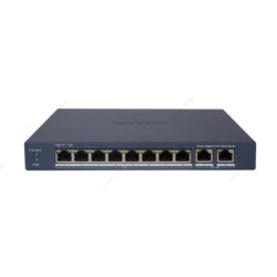 10 prievadų, 8 PoE prievadų komutatorius Hik-vision DS-3E1510P-EI/M SWITCHDS3E1510PEIM