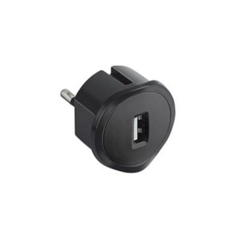 Įkrovimo lizdas USB Legrand 050681 (juodas, 5V 1.5A) L050681