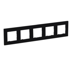 Juodas rėmelis Niloe Step Legrand 863595 LNILOE5REMJ