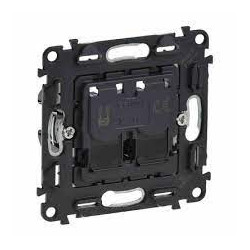 Kompiuterinis lizdas 2xRJ45 CAT6 Valena Life Legrand 753043 LVALENMECHA2UTP6