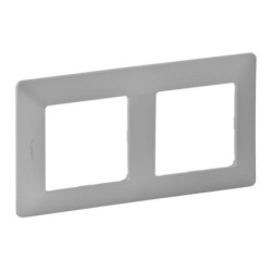 2 vt. rėmelis Valena Life Legrand Life 754132 (aluminio spalva) LVALENA2REMP