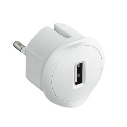 Įkrovimo lizdas USB Legrand 050680 (baltas, 5V 1.5A) L050680