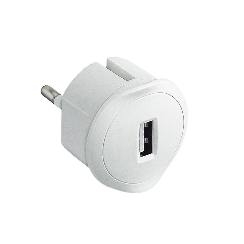 Įkrovimo lizdas USB Legrand 050680 (baltas, 5V 1.5A) L050680