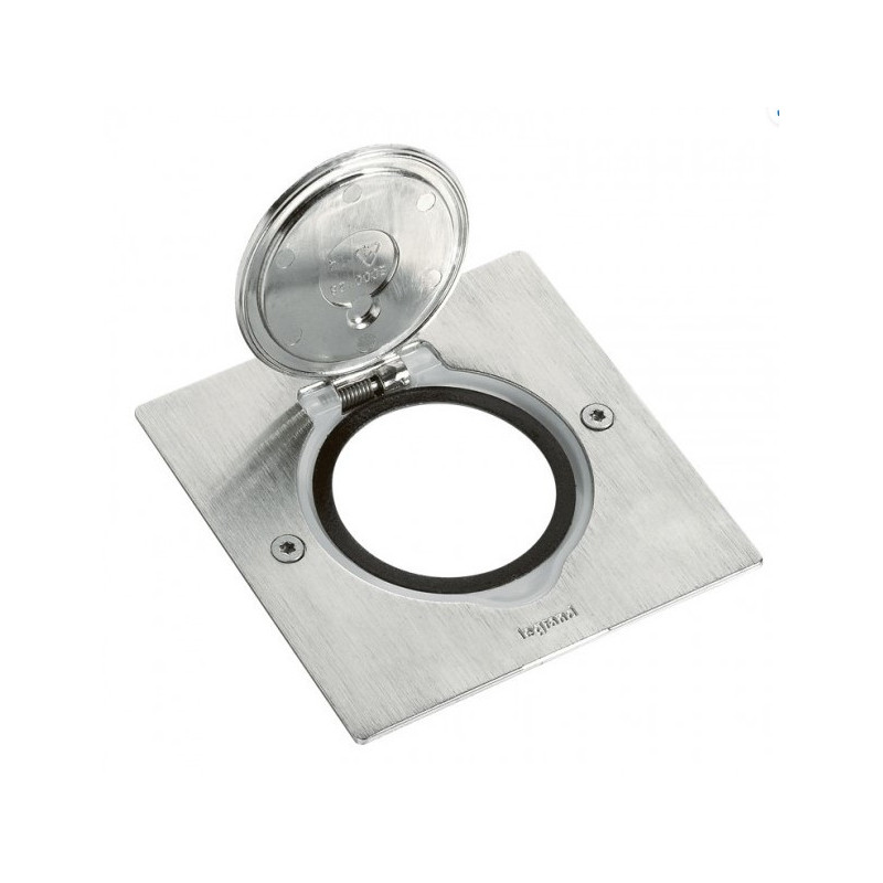 Grindinės dėžutės apdaila 2 mod. Legrand 089700 (nerūdijančio plieno) L089700