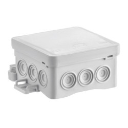 Hermetinė paskirstymo dėžutė Simet NS6 35346106 (balta, 85x85x40mm, IP54) SIM35346106