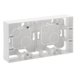 Vir&scaron;tinkinė dėžutė Niloe Step Legrand 863198 (balta, 2 mod.) L863198