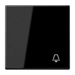 1 kl. apdaila su skambučio simboliu LS990 JUNG LS990KSW (juoda) JUNGLS990KSW