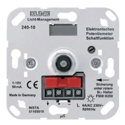 Dimerio mechanizmas JUNG 240-10 (1-10V) JUNG24010