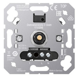 Dimerio mechanizmas - i&scaron;pletėjas (ratukas) LED JUNG 1733DNE (Dali) JUNG1733DNE