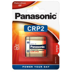 Baterija Panasonic Lithium CR-P2/DL223/EL223AP 6V (1 vnt.) BATERIJACRP2