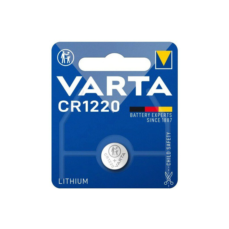 Baterija VARTA Lithium CR1220 (1 vnt.)  BATERIJACR1220VARTA