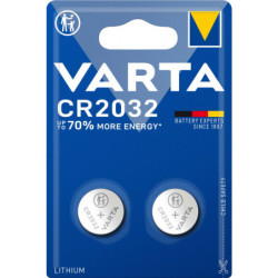 Baterija VARTA Lithium CR2032 (2 vnt.)  BATERIJACR2032VARTA2