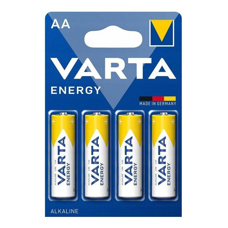 Baterija VARTA Alkaline Energy LR6/AA (4 vnt.)  BATERIJALR6AAVARTA4