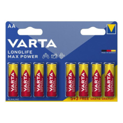 Baterija VARTA Alkaline Max Power LR6/AA (8 vnt.)  BATERIJALR6AAVARTA8