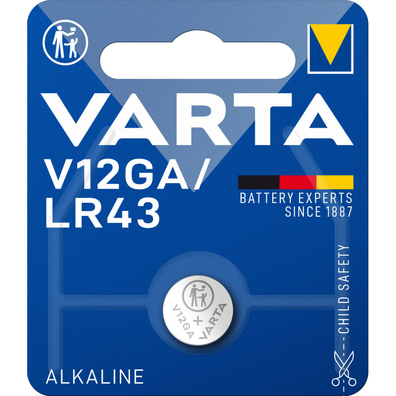 Baterija VARTA Alkaline V12GA (1 vnt.)  BATERIJAV12GAVARTA