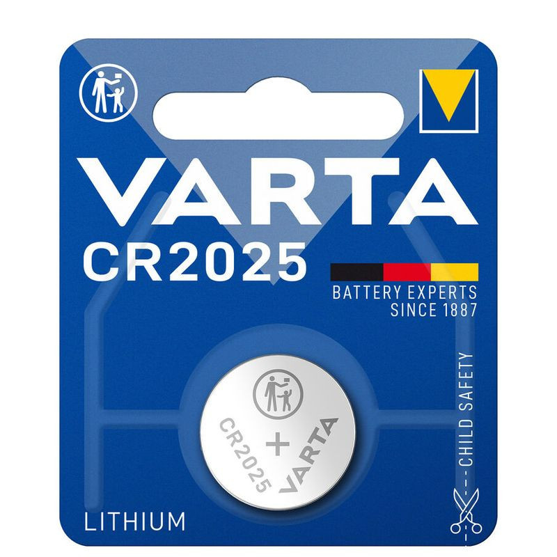 Baterija VARTA Lithium CR2025 (2 vnt.)  BATERIJACR2025VARTA2