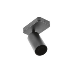 SANTO BIS LED &scaron;viestuvas (apvalus, aliuminis, juodas, 20W, IP20) GTV OS-SAN20WOK1B-00 GTVOSSAN20WOK1B00