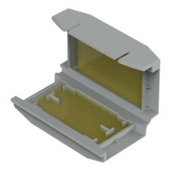 Gelinė sujungimo dėžutė Wago 207-1372 (IPX8, 32,7x17,8x56,9 mm, pilka) WAGO2071372